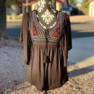 One Clothing Boho Top